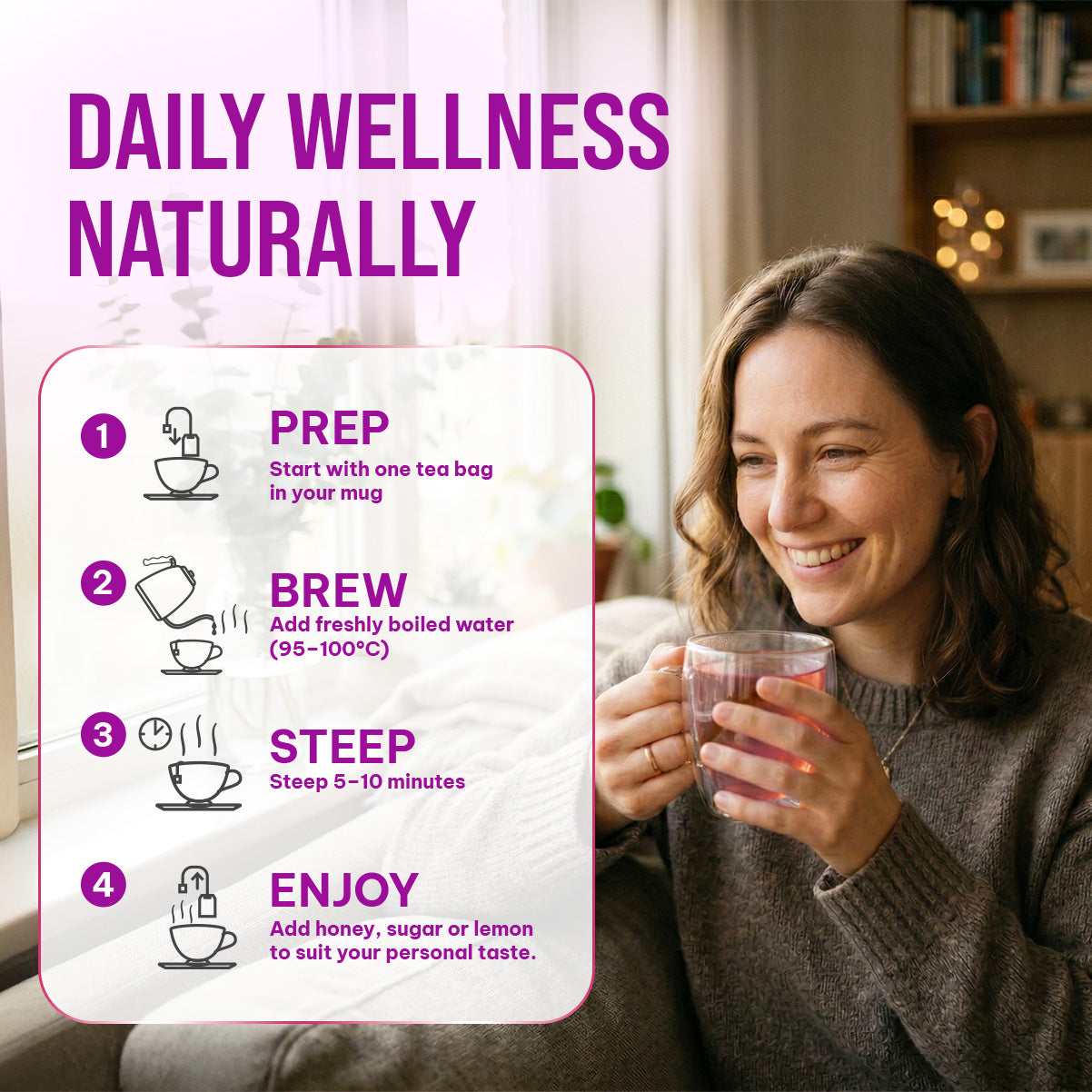 Premium Hormone Balance Herbal Tea