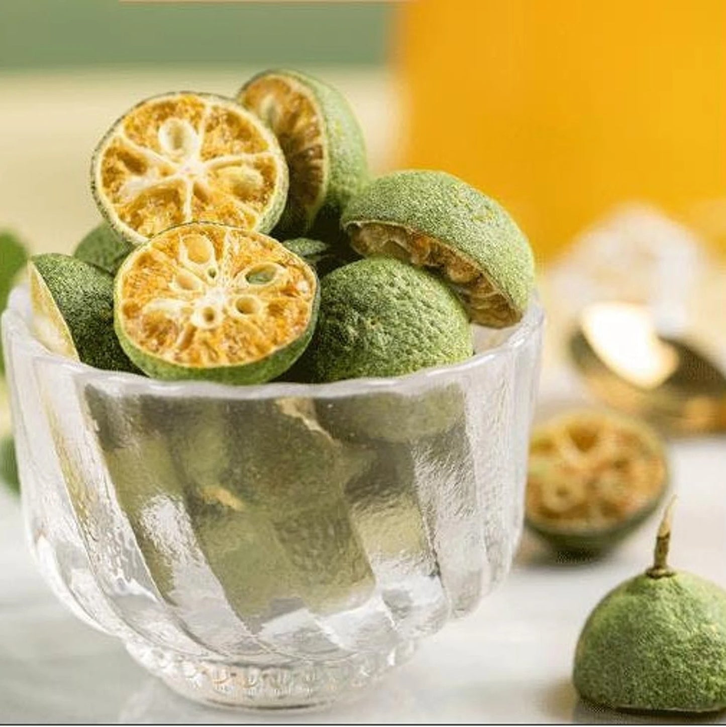 Organic Dried Green Kumquats