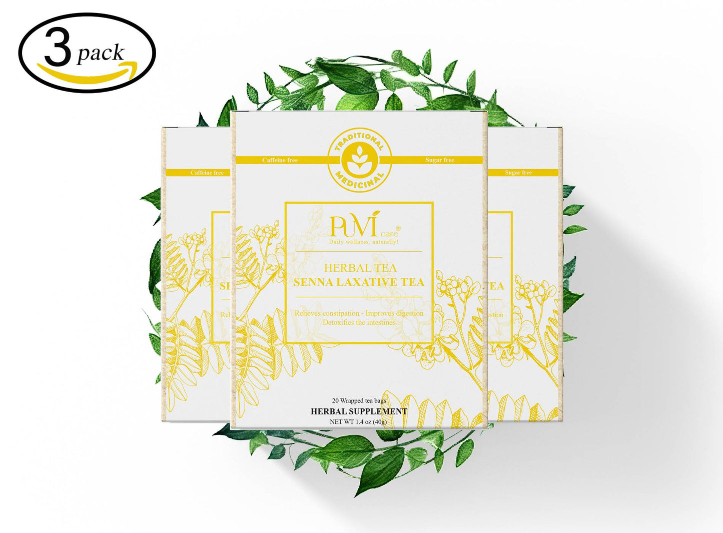 Senna Laxative Tea Puvi Care