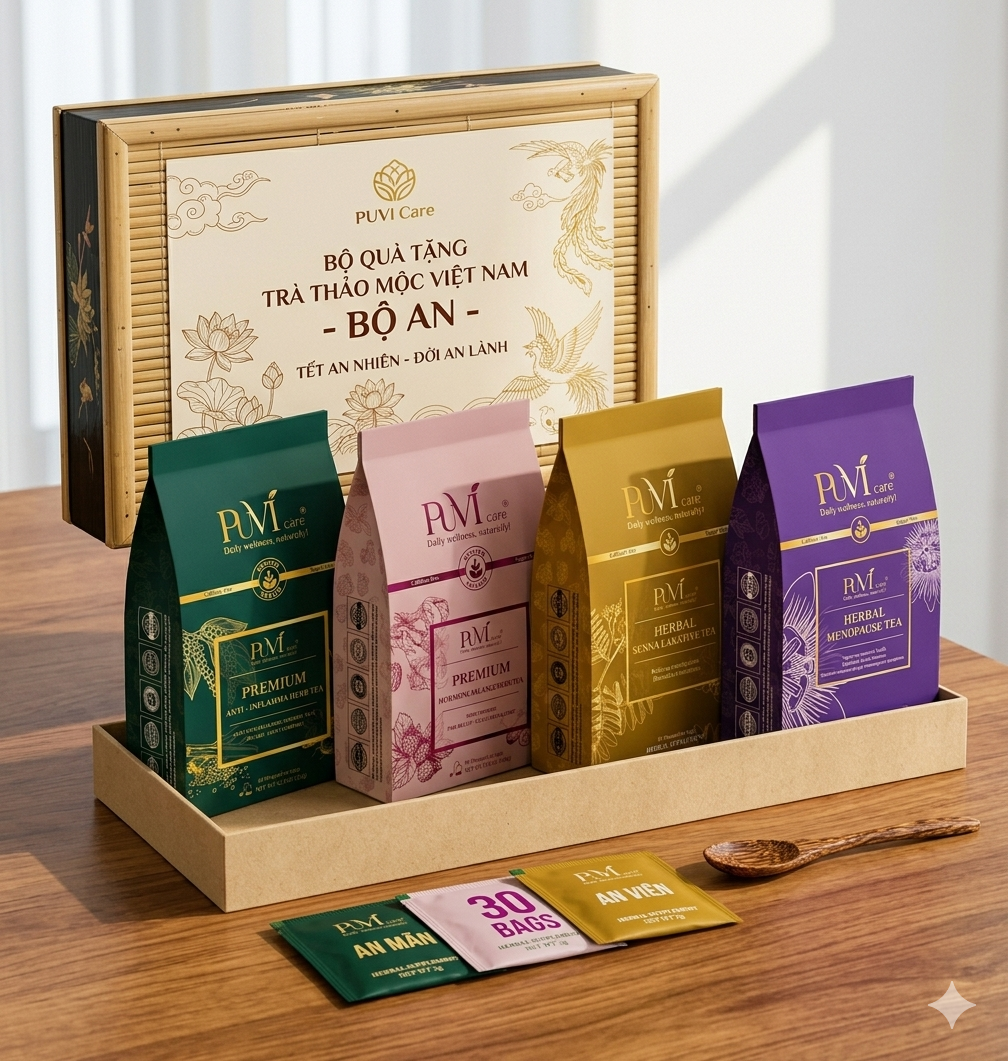 🌿 The Natural Wellness Solution: Discover PUVI Care’s 4 Signature Herbal Teas for Global Health