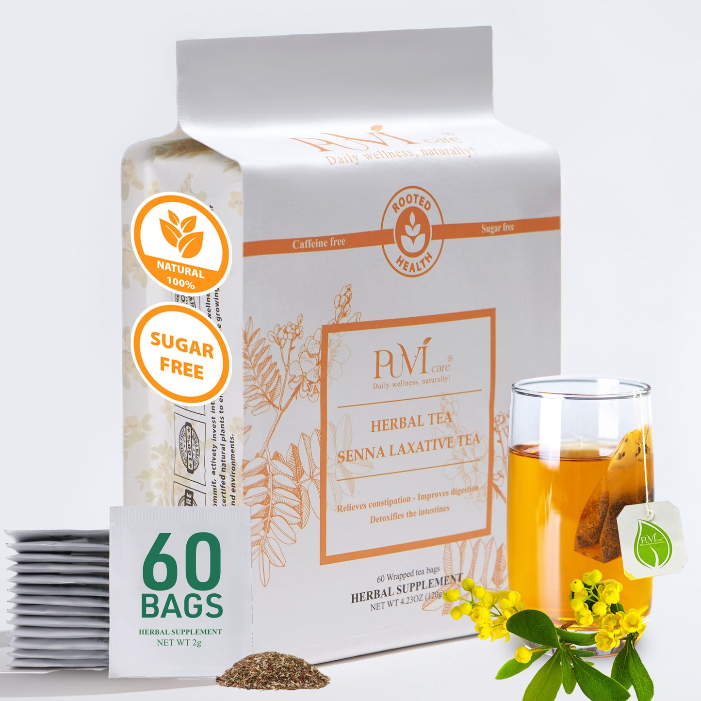 Herbal Tea Senna Laxative Tea