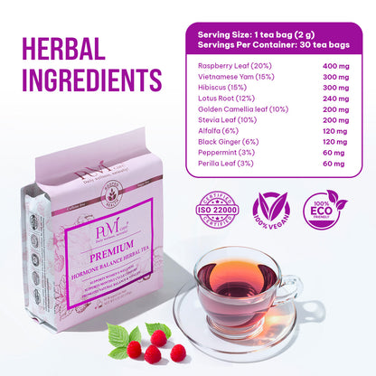 Premium Hormone Balance Herbal Tea