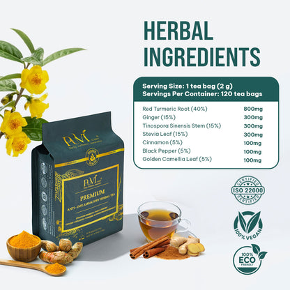 Premium Anti-Inflammatory Herbal Tea