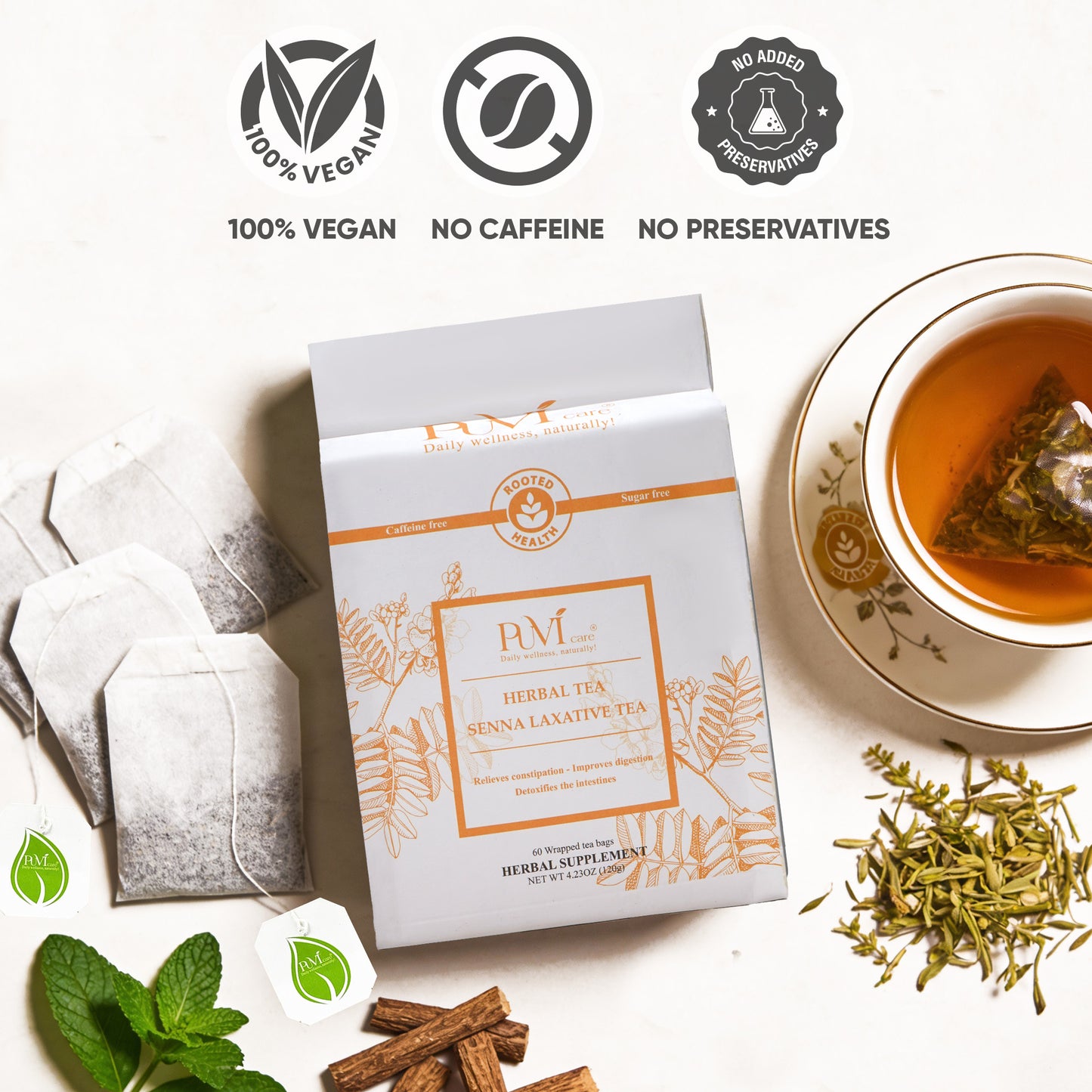 Herbal Tea Senna Laxative Tea