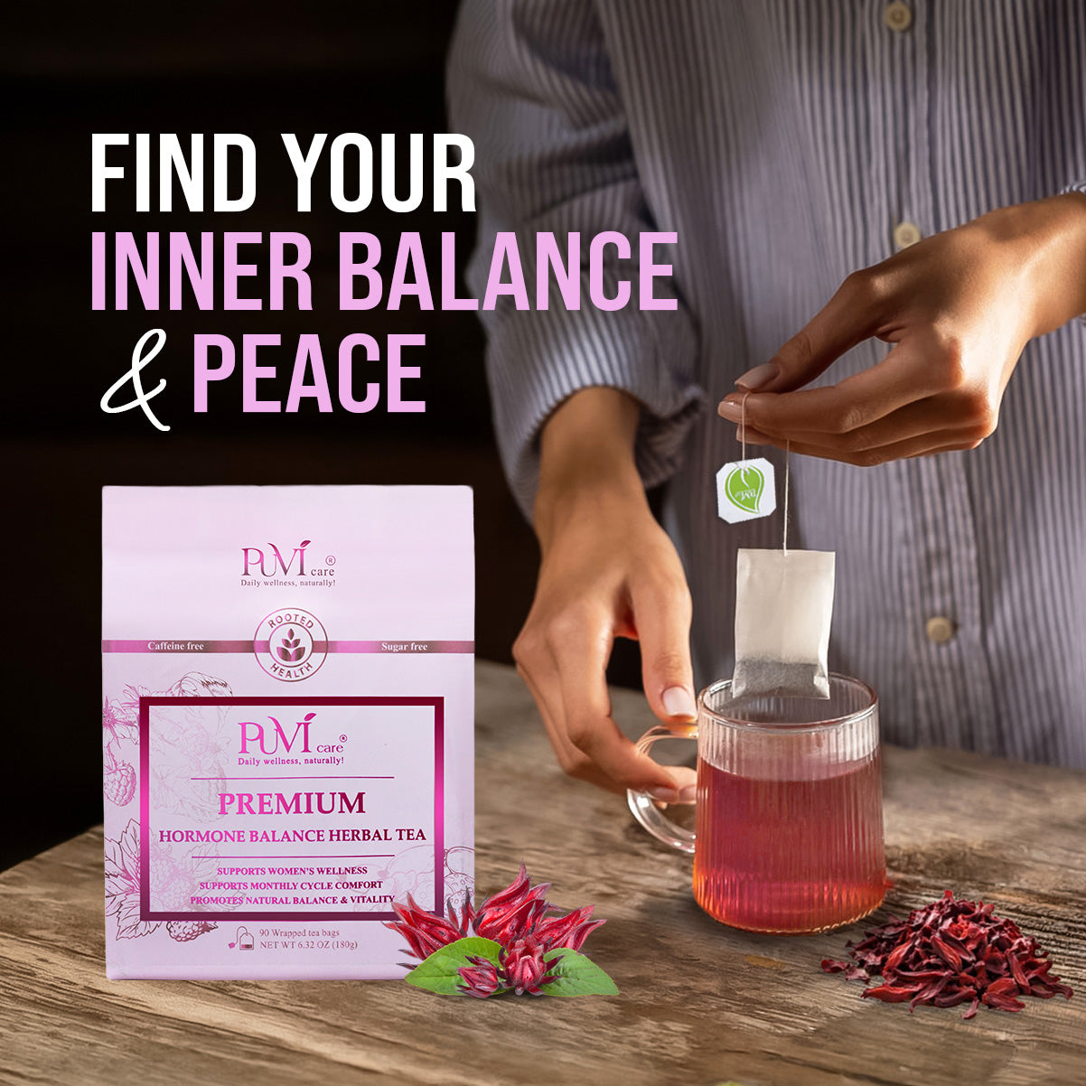 Premium Hormone Balance Herbal Tea
