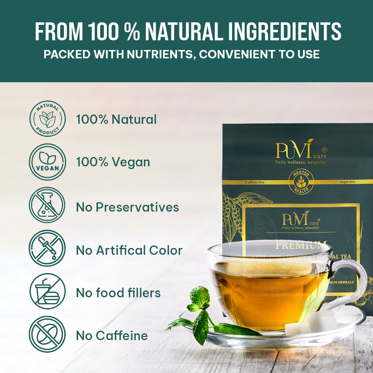 Premium Anti-Inflammatory Herbal Tea