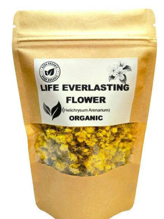 Organic life everlasting flowers